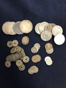 銀貨と古銭